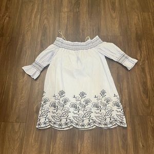 Blu Pepper Off the Shoulder Dress